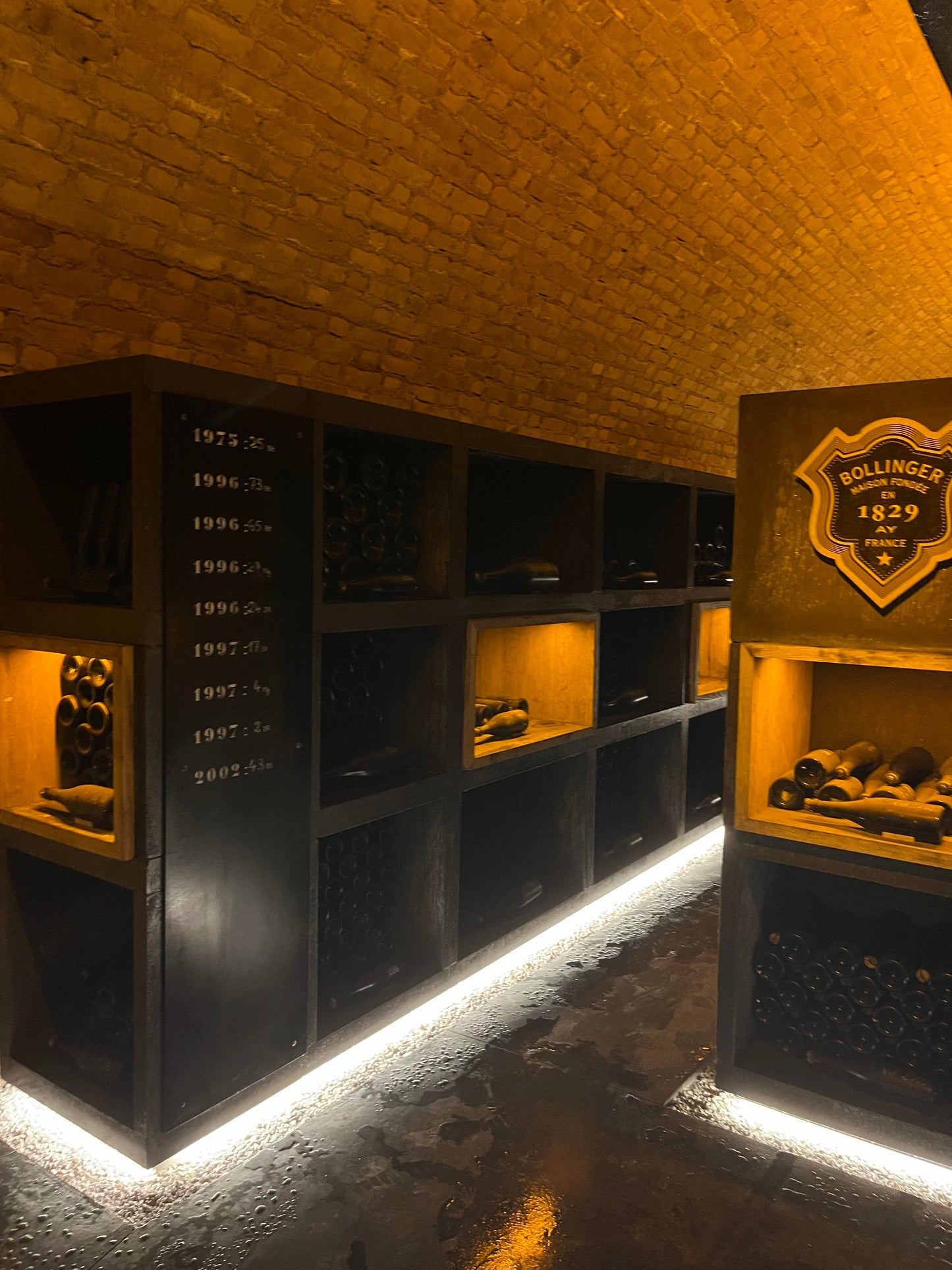 Visiting the caves of Bollinger champagne - Champagne Season