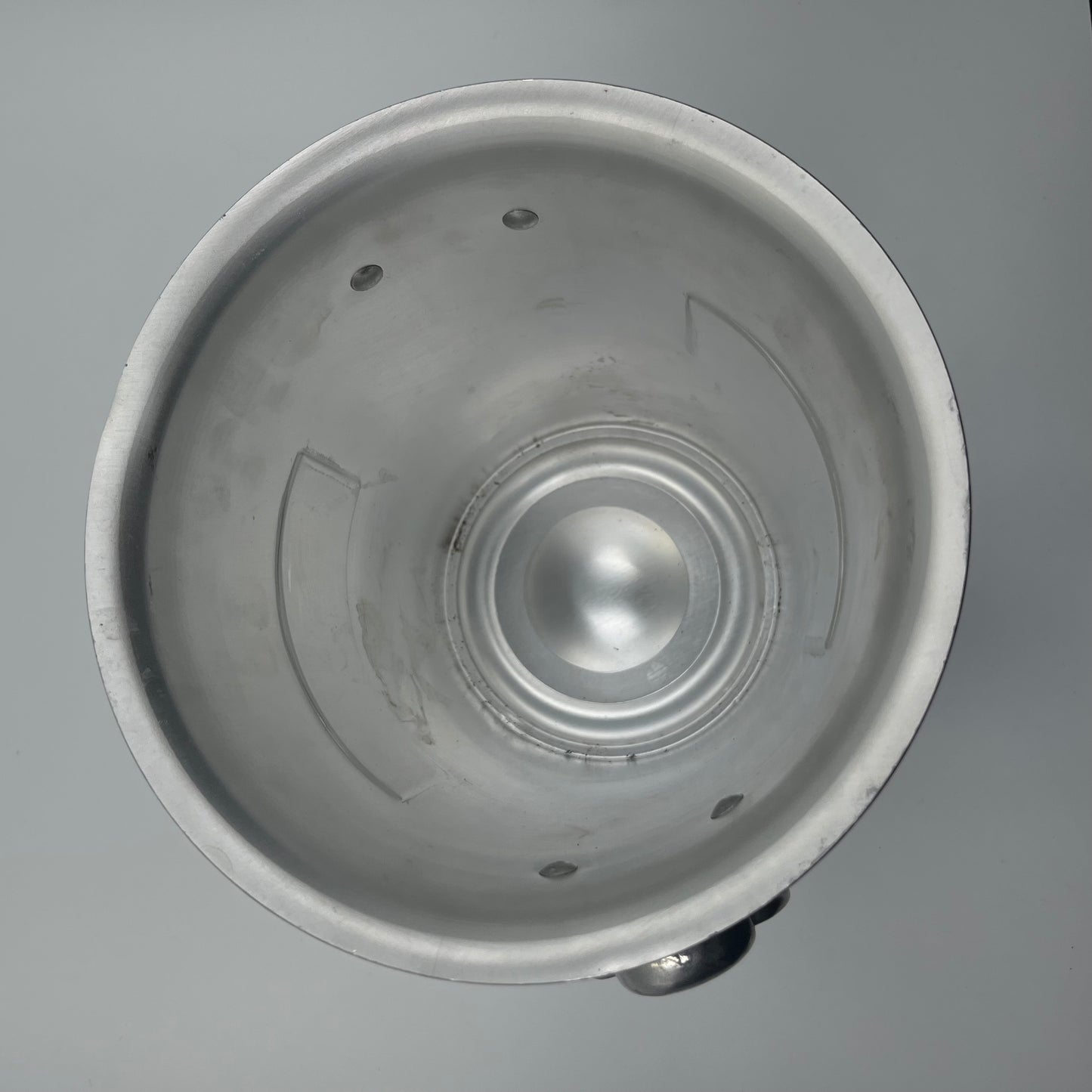 Billecart-Salmon Champagne Bucket. From the top looking into the bucket